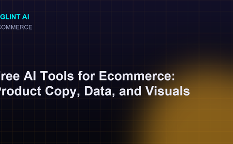 Cyberpunk illustration for the free AI tools for ecommerce guide