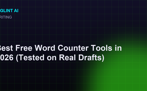 Cyberpunk illustration for the best free word counter tools guide