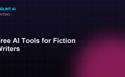 Cyberpunk illustration for the free AI tools for fiction writers guide