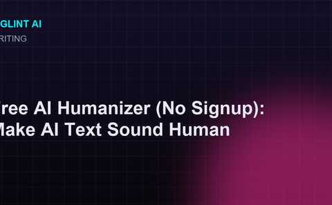 Cyberpunk illustration for the free AI humanizer guide