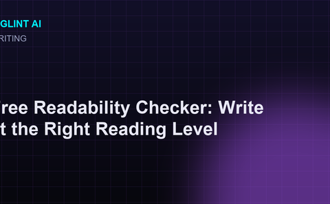 Cyberpunk illustration for the free readability checker guide
