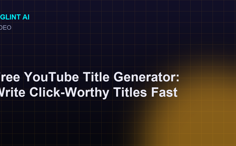Cyberpunk illustration for the free YouTube title generator guide