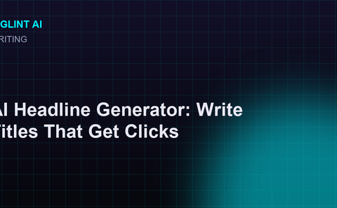Cyberpunk illustration for the AI headline generator guide