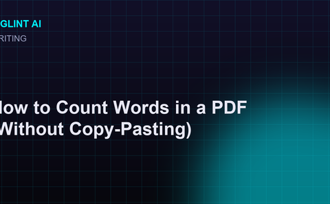 Cyberpunk illustration for the free PDF word counter guide