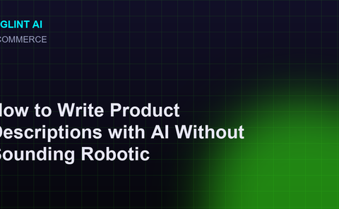 Cyberpunk illustration for the free AI product description guide