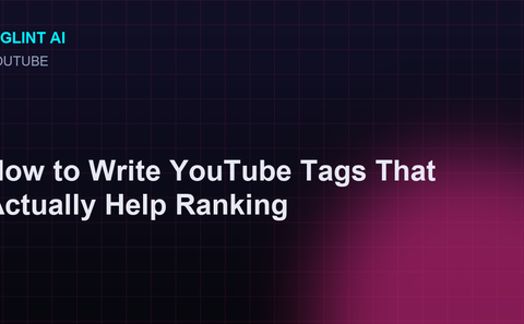 Cyberpunk illustration for the free YouTube tags guide