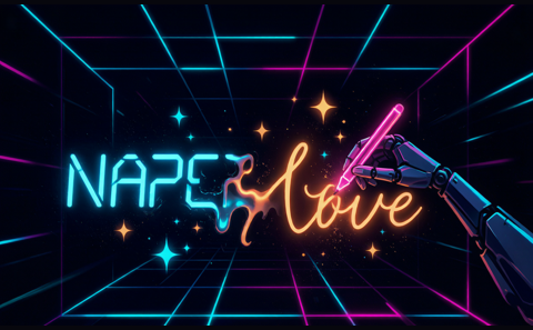 Cyberpunk illustration for the AI humanizer guide