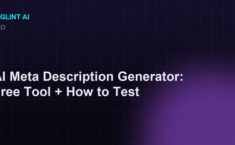 Cyberpunk illustration for the AI meta description generator guide